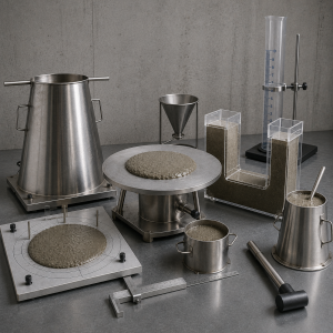 SELF CONSOLIDATING CONCRETE TESTING INSTRUMENTS