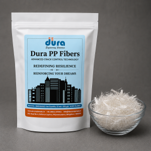 DURA PP FIBERS 12mm - 900grm - For Ready Mix Concrete